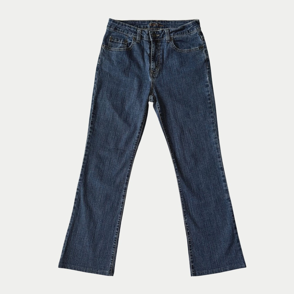 Y2K Kikit Maurice Sasson Womens Dark Wash Bootcut Vintage Jeans 4 27 Indie Retro
